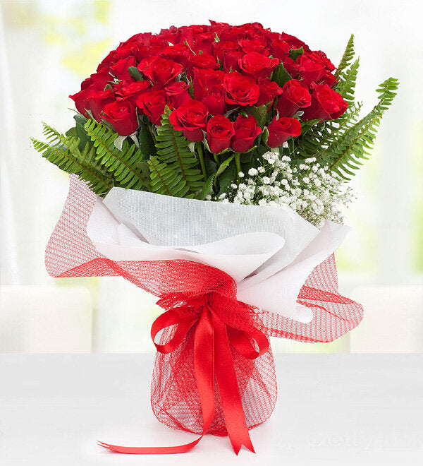 21 ADET KIRMIZI GÜL AŞK YUVASI