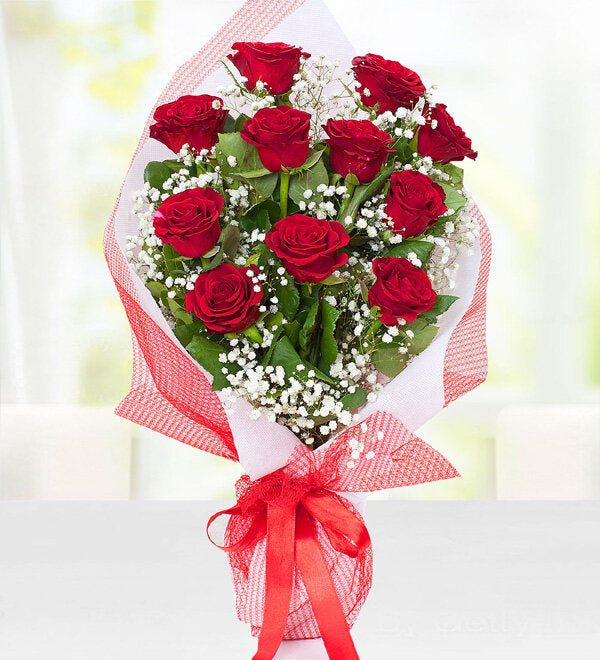 MAGİC LOVE 11 ADET KIRMIZI GÜL BUKETİ