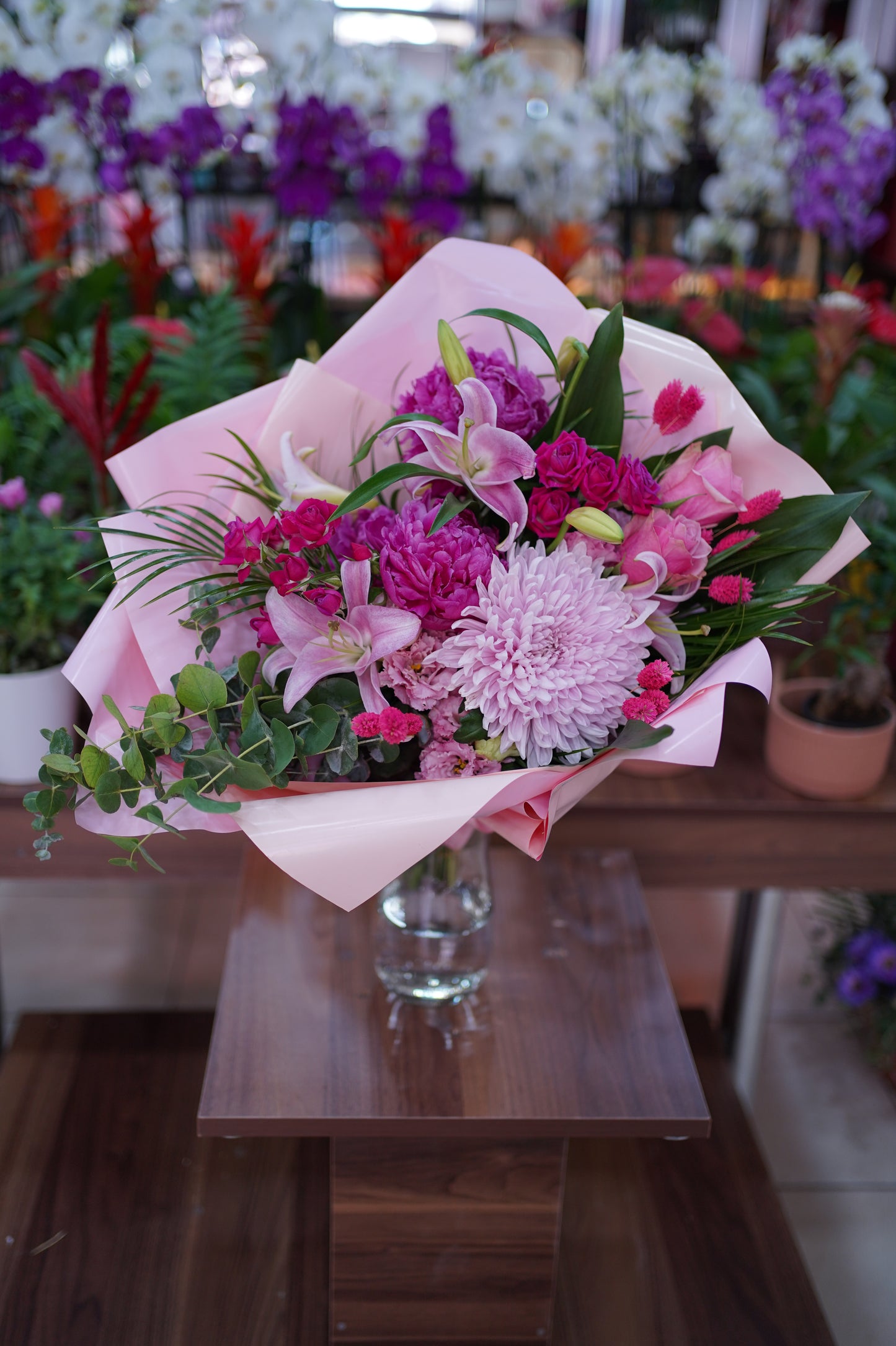 Pembe Düşler Çiçek Buketi