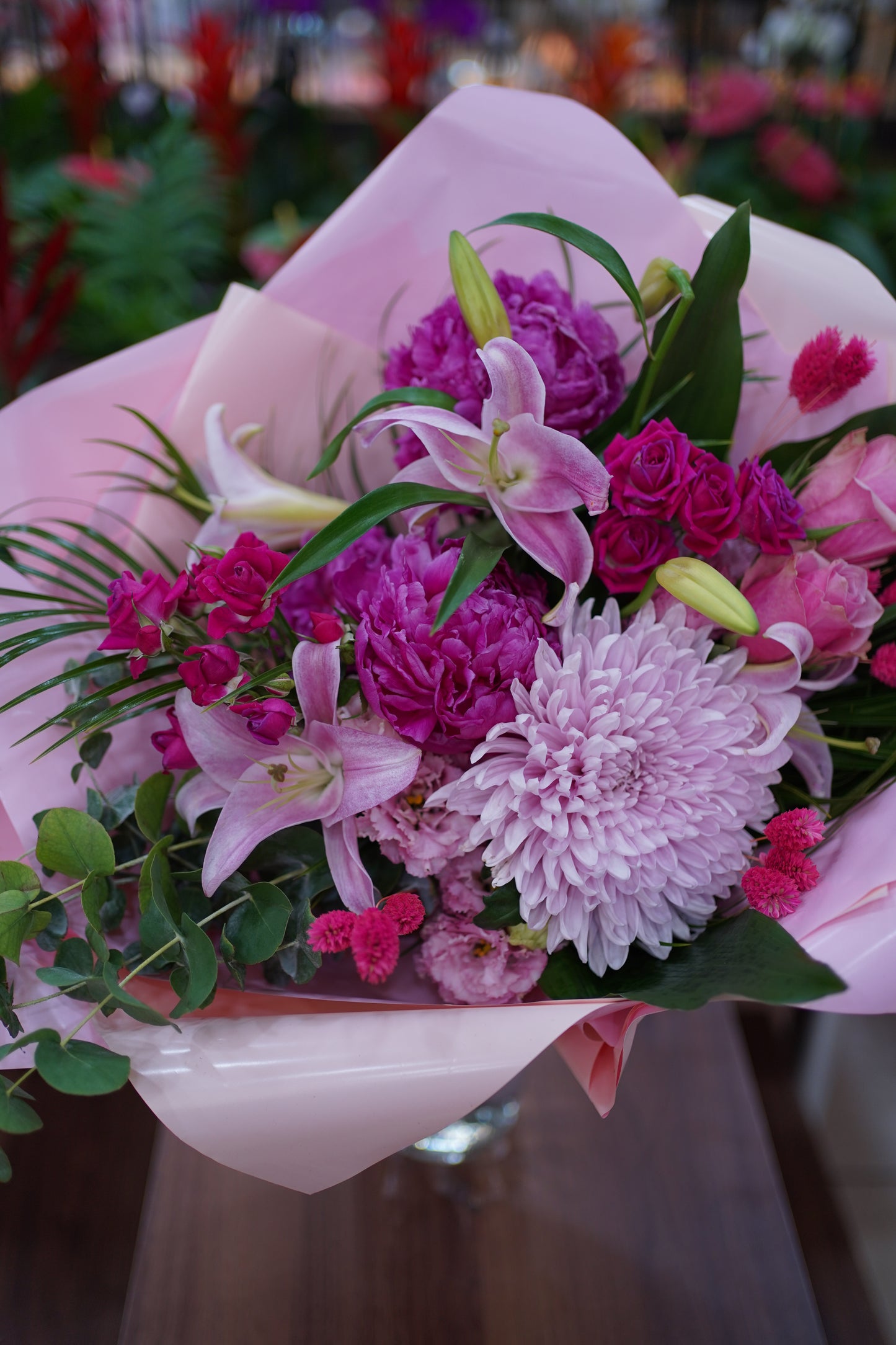 Pembe Düşler Çiçek Buketi